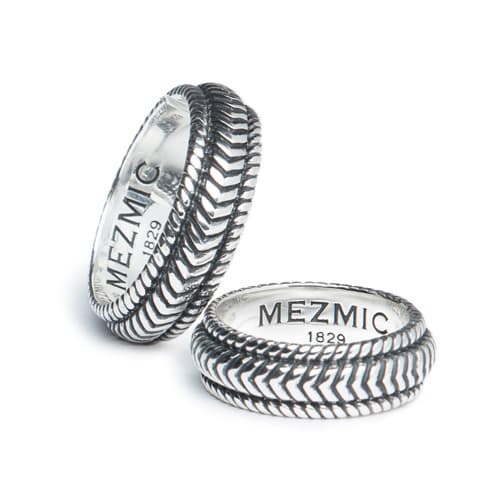 _MEZMIC_ 16SRI0690A_ Rope Couple Ring_925 Silver